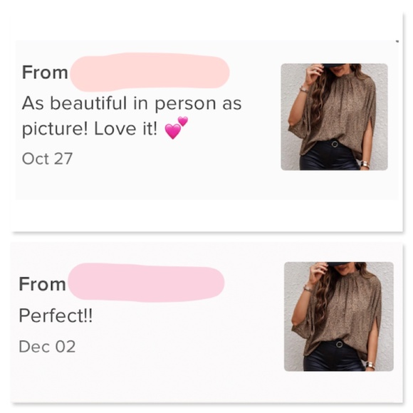 Spotted Print Cheetah Pattern Short Sleeve Relaxed Fit Blouse Tan Tie Back Neck - Picture 6 of 8